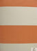4" Stripe Canvas Deck Outdoor Waterproof Anti-uv Vinyl Fabric / Orange/Ivory / Sold By The Yard