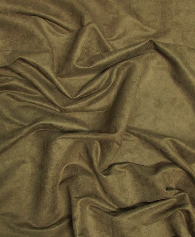 Microfiber Suede Upholstery Fabric / Almond / Passion Suede Microsuede