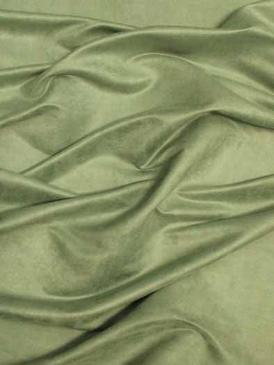 Microfiber Suede Upholstery Fabric / Sea Foam / Passion Suede Microsuede