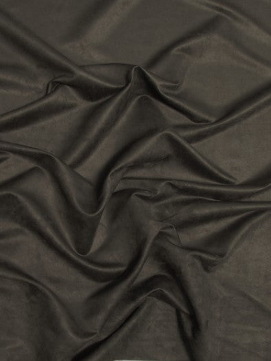 Microfiber Suede Upholstery Fabric / Charcoal / Passion Suede Microsuede