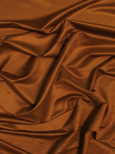Microfiber Suede Upholstery Fabric / Copper / Passion Suede Microsuede CLOSEOUT!!!-1