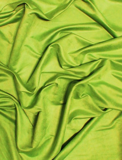 Microfiber Suede Upholstery Fabric / Kiwi / Passion Suede Microsuede