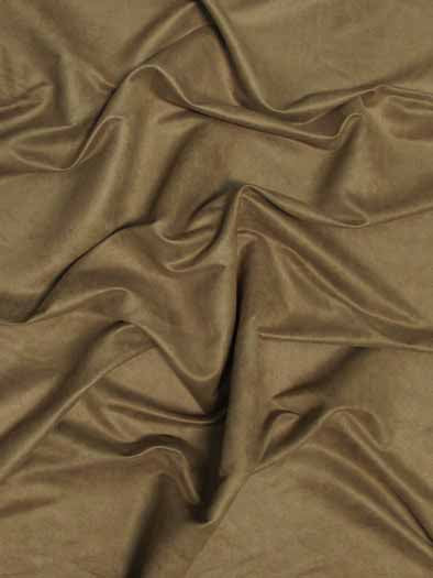 Microfiber Suede Upholstery Fabric / New Mocha / Passion Suede Microsuede