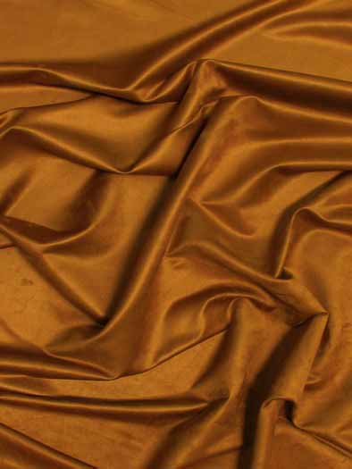 Microfiber Suede Upholstery Fabric / Chestnut / Passion Suede Microsuede