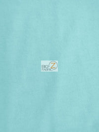 Solid Flannel Fabric / Blue / Sold By The Yard