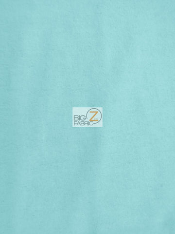 Solid Flannel Fabric / Blue / Sold By The Yard