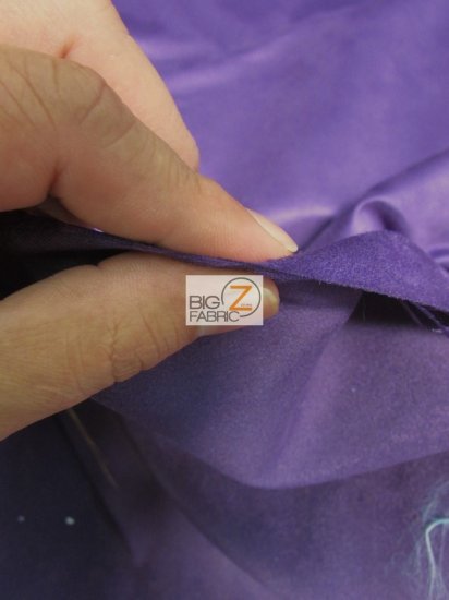 Microsuede/Suede Fabric 30 Yard Bolt - Purple