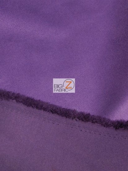 Microsuede/Suede Fabric 30 Yard Bolt - Purple