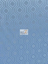 Santana Geometric Diamond Upholstery Fabric / Bristol / Sold By The Yard