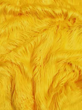 Solid Gorilla Animal Long Pile Faux Fur Fabric / Sold By The Yard