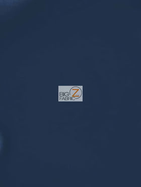 Poly Cotton Fabric Solid Heavyweight Uniform / Navy / Sold By The Yard