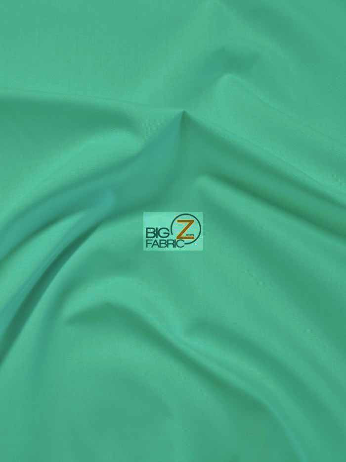 Poly Cotton Fabric Solid Heavyweight Uniform / Teal / Sold By The Yard