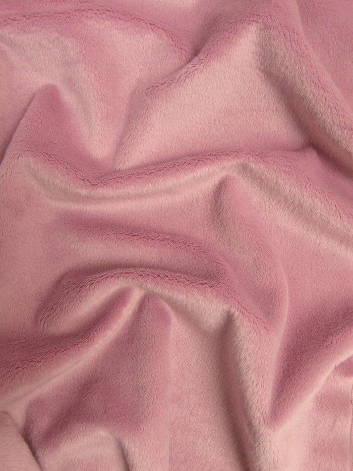 Dark Rose Minky Solid Baby Soft Fabric