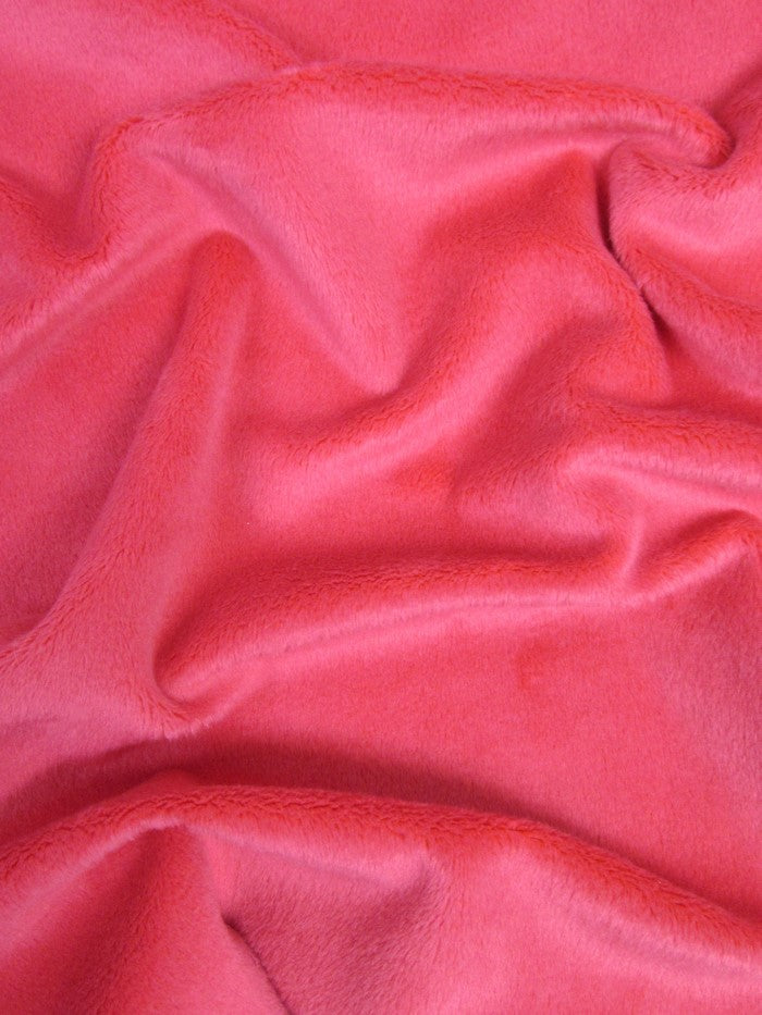 Shocking Pink Minky Solid Baby Soft Fabric