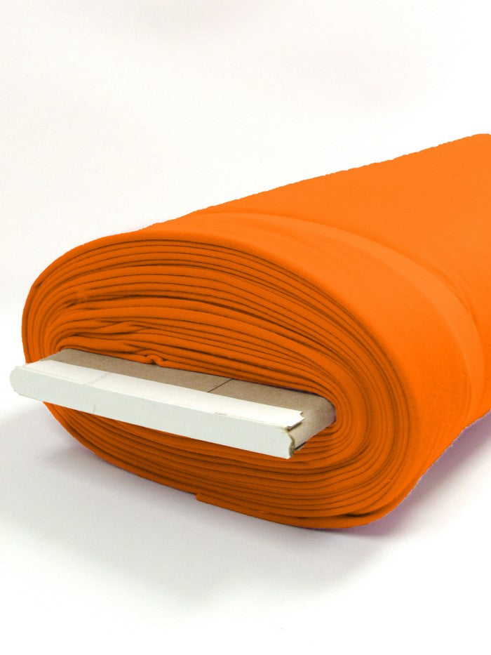 Orange / Minky Solid Baby Soft Fabric  15 Yard Bolt / Free Shipping
