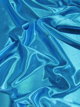 Solid Medium Weight Shiny Satin Fabric