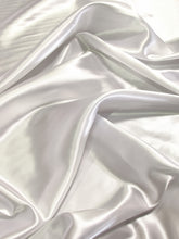 Solid Medium Weight Shiny Satin Fabric