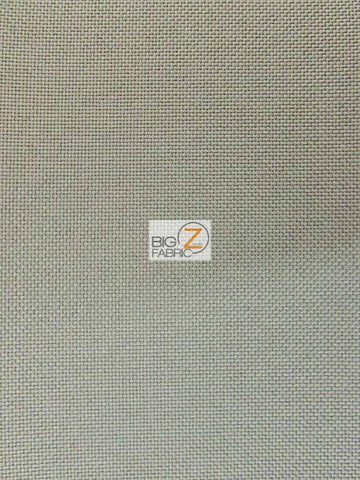 Solid Canvas Outdoor Waterproof PVC Backing Fabric / Gray / Sold By The Yard Closeout!!!