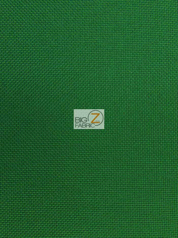 Solid Canvas Outdoor Waterproof PVC Backing Fabric / Hunter Green / Sold By The Yard Closeout!!!