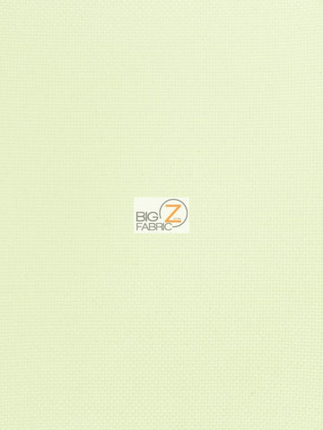 Solid Canvas Outdoor Waterproof PVC Backing Fabric / Ivory / Sold By The Yard Closeout!!!
