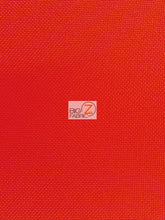 Solid Canvas Outdoor Waterproof PVC Backing Fabric / Red / Sold By The Yard Closeout!!!