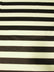 2 Tone Stripe Deck Canvas Outdoor Waterproof Fabric / Light Gray/Ivory / Sold By The Yard Closeout!!!