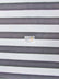 2 Tone Stripe Deck Canvas Outdoor Waterproof Fabric / Black/White / Sold By The Yard Closeout!!!