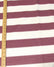 2 Tone Stripe Deck Canvas Outdoor Waterproof Fabric / Burgundy/Off White / Sold By The Yard Closeout!!!