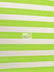 Poly Cotton 1 Inch Stripe Fabric / Lime/White / Sold By The Yard