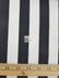 Poly Cotton 1 Inch Stripe Fabric  / Purple/Yellow / Sold By The Yard