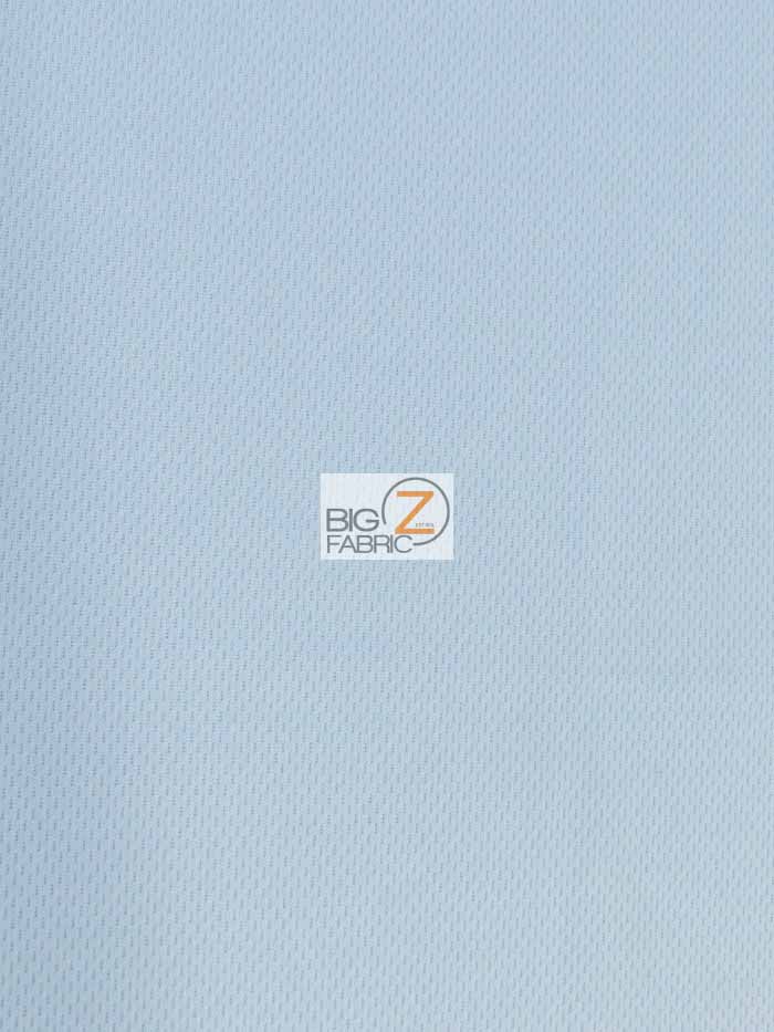 Sports Mesh Activewear Jersey Spandex Fabric / Baby Blue / Sold By The Yard