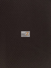 Sports Mesh Activewear Jersey Spandex Fabric / Black / Sold By The Yard