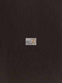 Sports Mesh Activewear Jersey Spandex Fabric / Black / Sold By The Yard