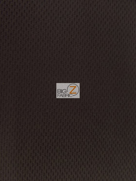 Sports Mesh Activewear Jersey Spandex Fabric / Black / Sold By The Yard