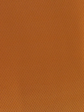 Sports Mesh Activewear Jersey Spandex Fabric / Copper / Sold By The Yard