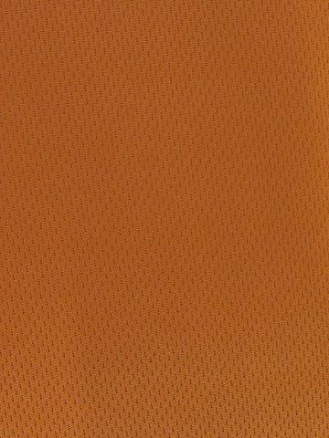 Sports Mesh Activewear Jersey Spandex Fabric / Copper / Sold By The Yard