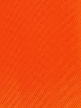 Sports Mesh Activewear Jersey Spandex Fabric / Orange / Sold By The Yard
