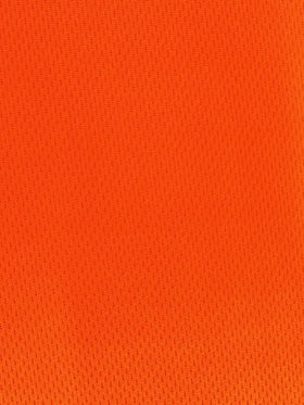Sports Mesh Activewear Jersey Spandex Fabric / Orange / Sold By The Yard