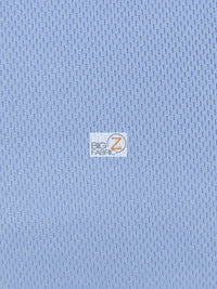 Sports Mesh Activewear Jersey Spandex Fabric / Sky Blue / Sold By The Yard