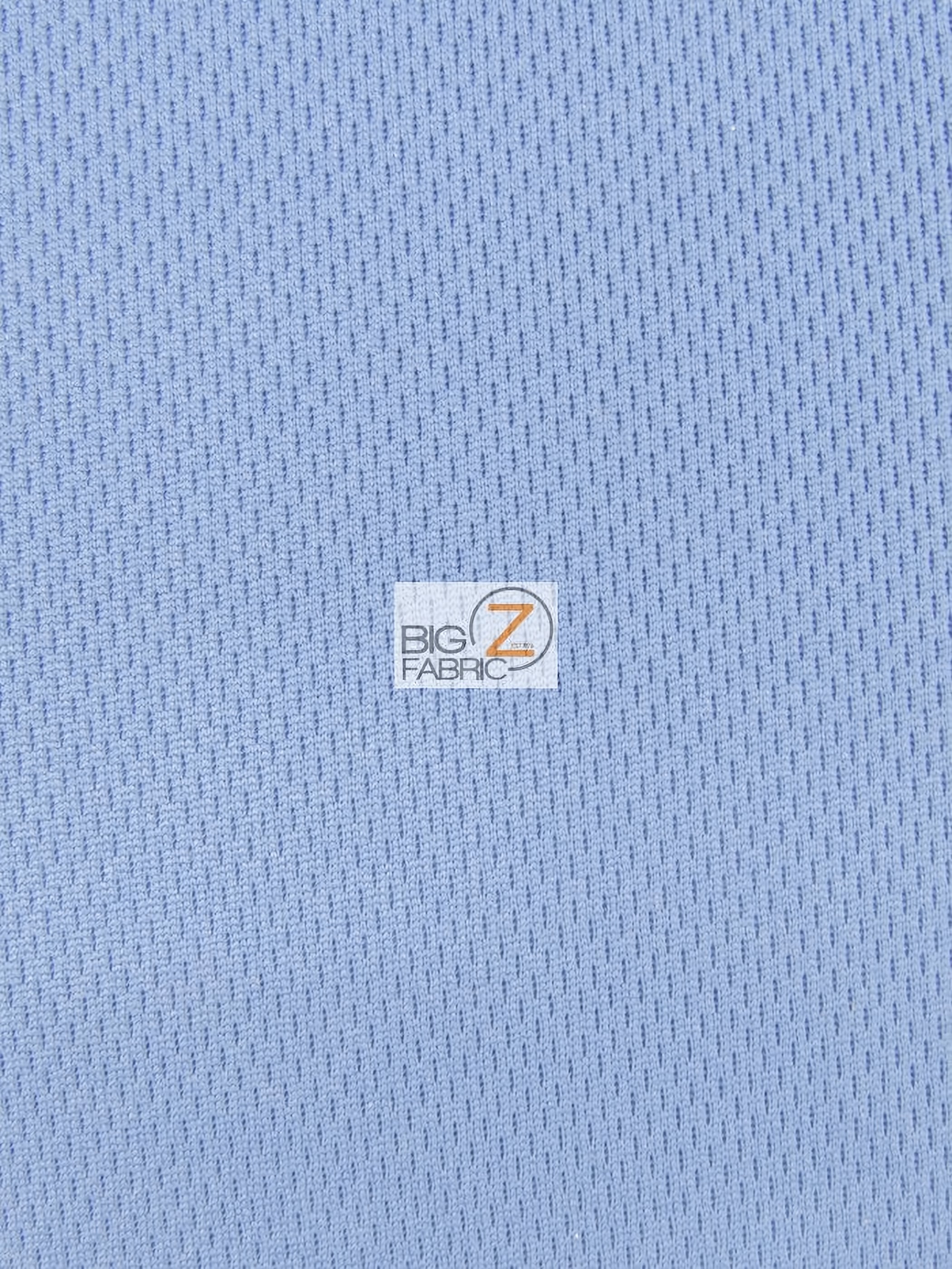 Sports Mesh Activewear Jersey Spandex Fabric / Sky Blue / Sold By The Yard