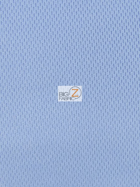 Sports Mesh Activewear Jersey Spandex Fabric / Sky Blue / Sold By The Yard