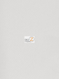 Sports Mesh Activewear Jersey Spandex Fabric / White / Sold By The Yard