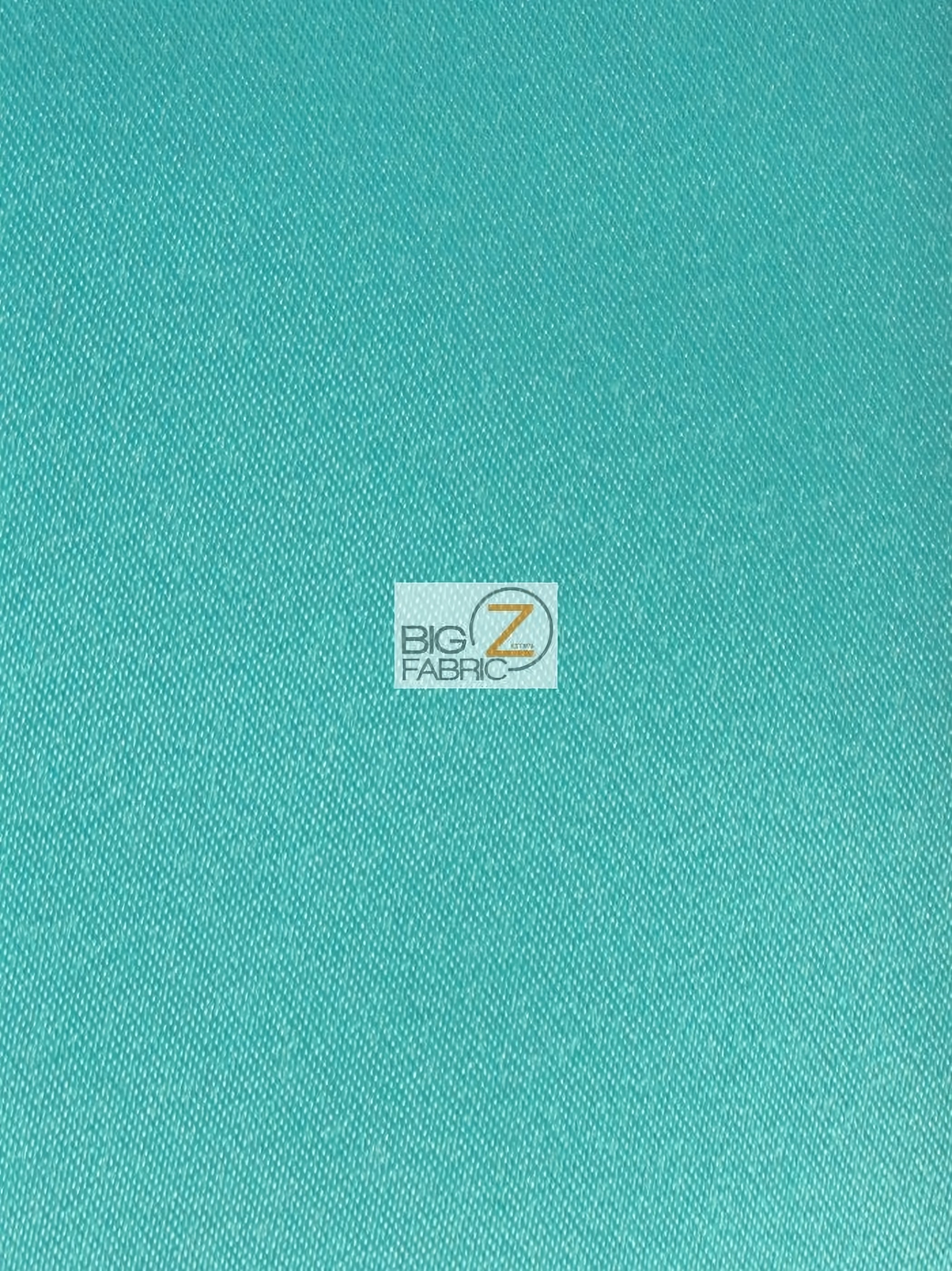 Jade Poly Color Shop Solid Poly Spandex Satin Fabric Jade by the Yard | Big Z Fabric