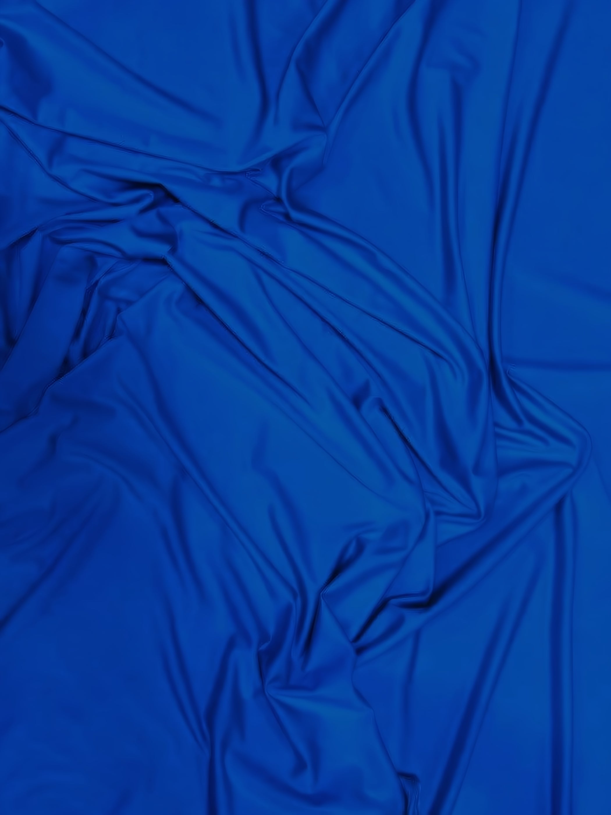 Solid Stretch Spandex Costume Nylon Fabric / Royal Blue / Sold By The Yard