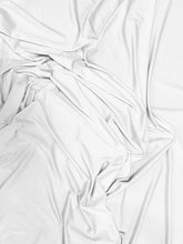 Solid Stretch Spandex Costume Nylon Fabric / White / Sold By The Yard