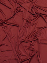 Solid Stretch Spandex Costume Nylon Fabric / Wine / Sold By The Yard