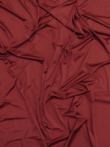 Solid Stretch Spandex Costume Nylon Fabric / Wine / Sold By The Yard