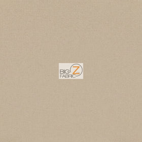 Canvas Solution Dyed Acrylic Waterproof Outdoor Fabric / Beige / Sold By The Yard