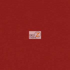 Canvas Solution Dyed Acrylic Waterproof Outdoor Fabric / Red / Sold By The Yard