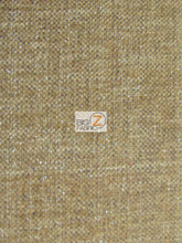 Sparkle Trend Chenille Upholstery Fabric / Gold / Sold By The Yard